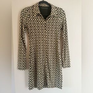 Abercrombie checkered mini dress